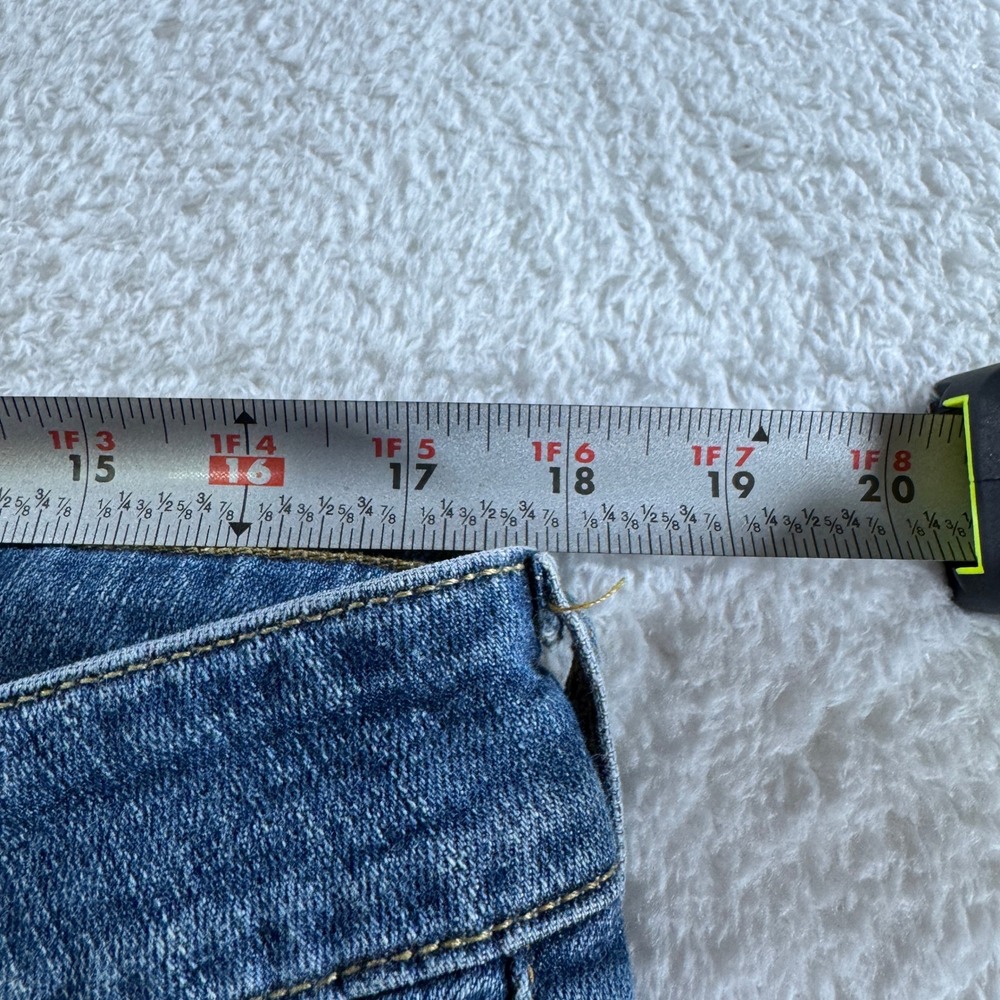 Levi's Original Slender Straight 526 Blue Denim Stretch Jeans 14 M (36x32) - Picture 7 of 11